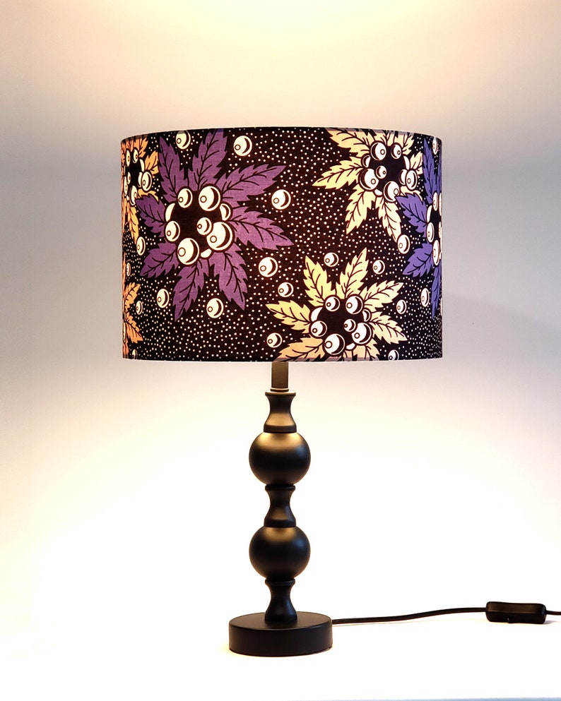 Floral African Print Lampshade image 1