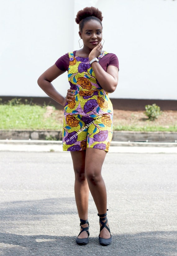ankara dungaree
