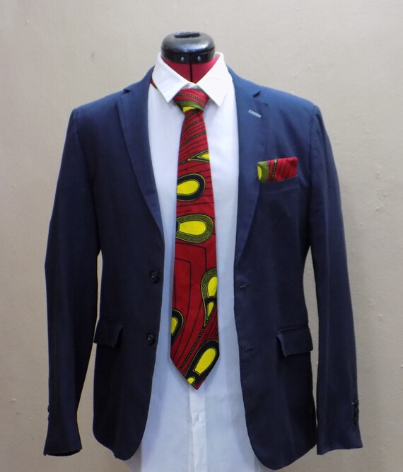african print pocket squares