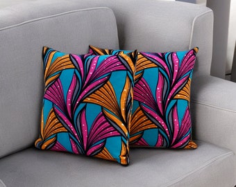 Throw Pillow Cover - African Pillow Cover