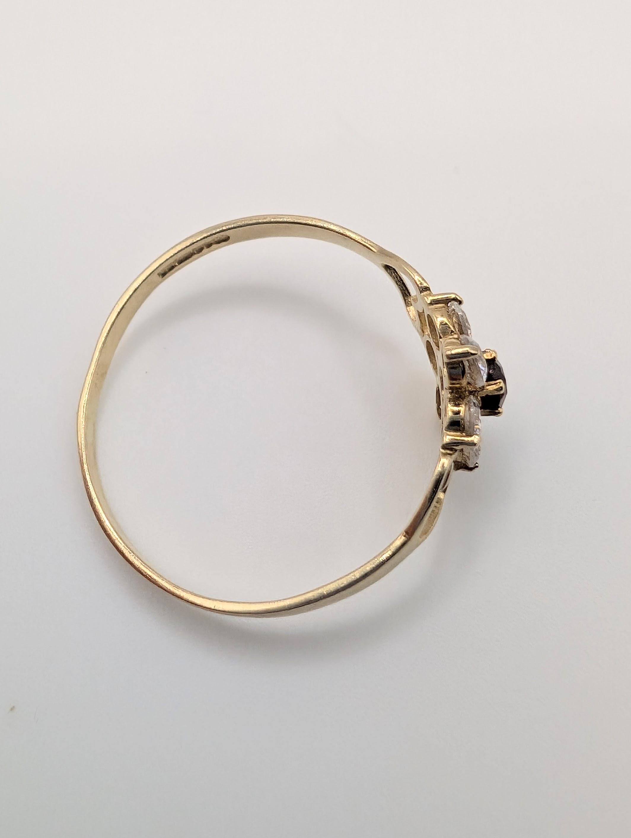 アンティーク 9ct ローズゴールド モノグラム シグネット リング
