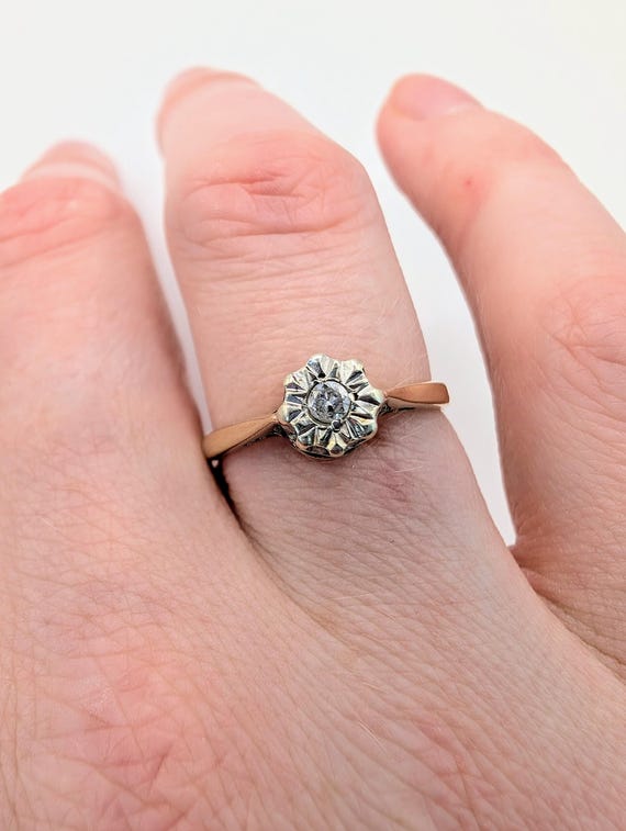 Orecchini A Lobo Diamanti Oro Bianco 18 Carati - Design Classico E - Foto 8