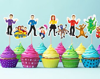 cake toppers picks etsy
