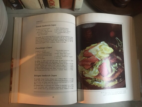 Better Homes And Gardens Crepes Cookbook 1976 Etsy