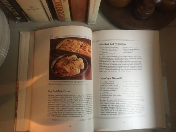 Better Homes And Gardens Crepes Cookbook 1976 Etsy