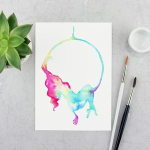 Regalo Cerchio Aereo Lady Lyra Danza Aerea Arte Etsy