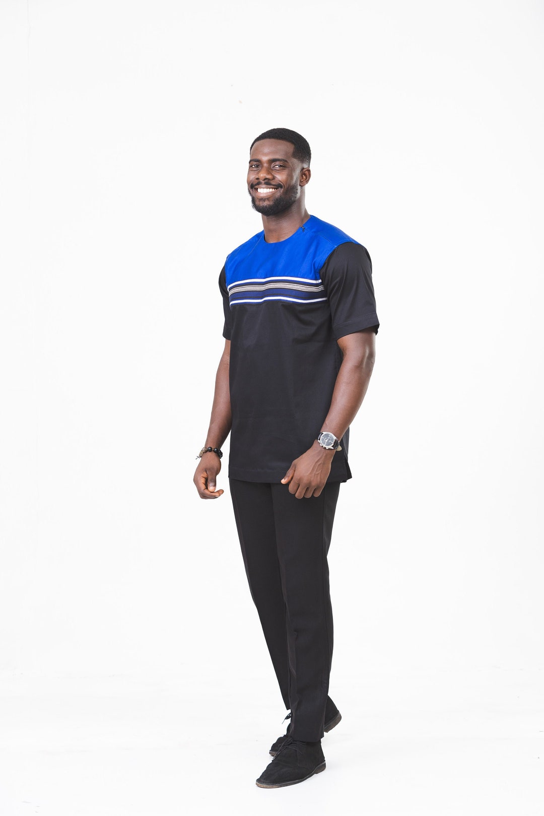 royal blue and black ones