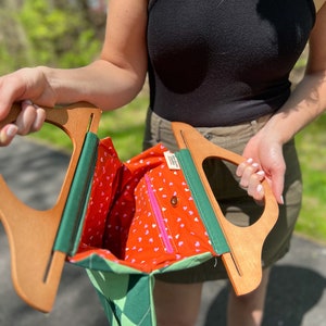 Green Checkered Betty Bag image 2