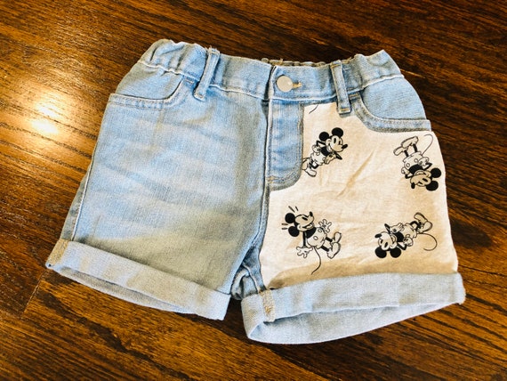 disney jean shorts