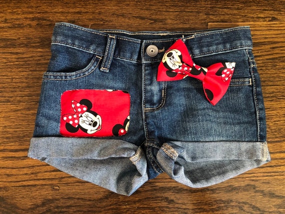 disney jean shorts