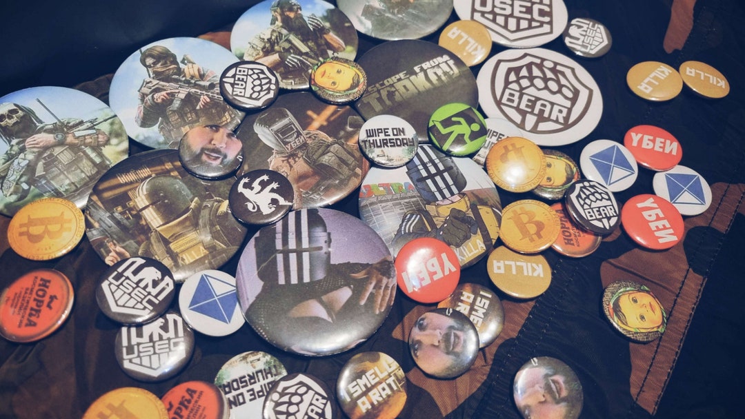 Escape From Tarkov Button Badge 58mm/25mm Etsy