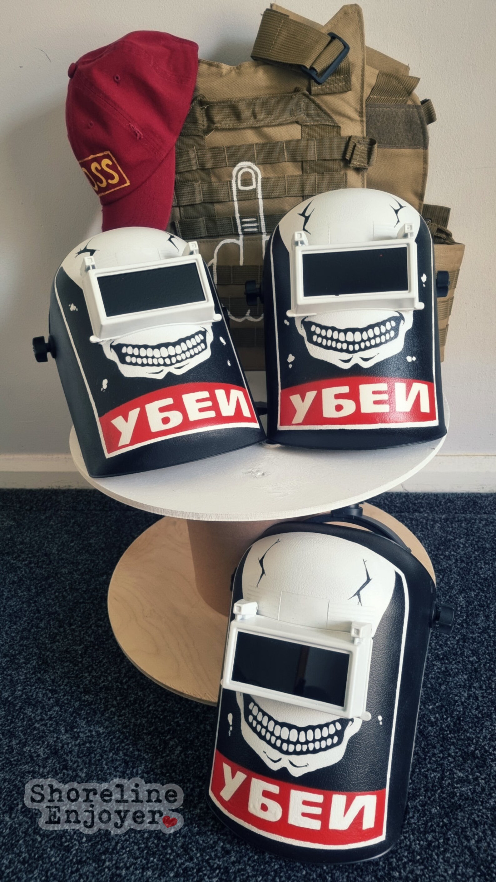 Tagilla Welding Mask Cosplay Escape From Tarkov Etsy