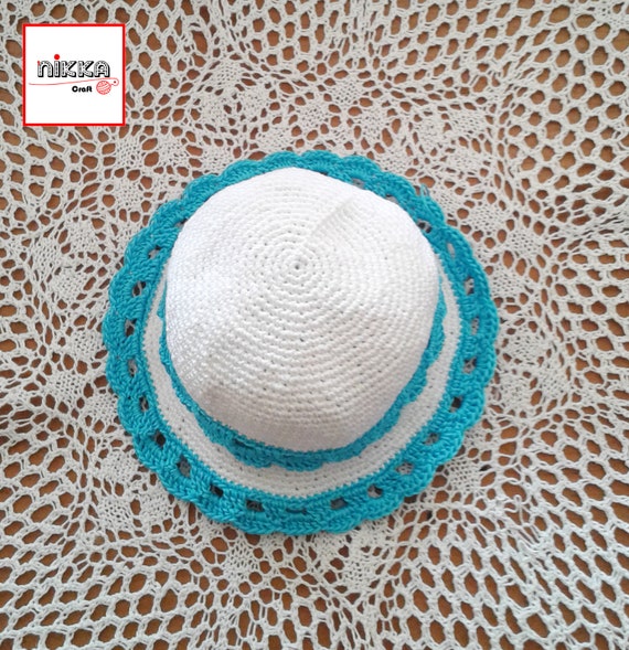 Cappelli estivi per bambini Cappellini in cotone per bambina | Etsy Italia