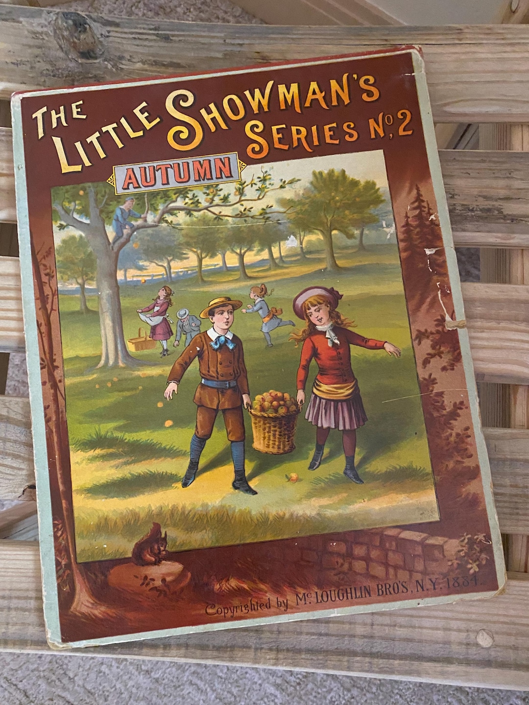 rare-little-showman-s-series-2-autumn-pop-up-book-etsy