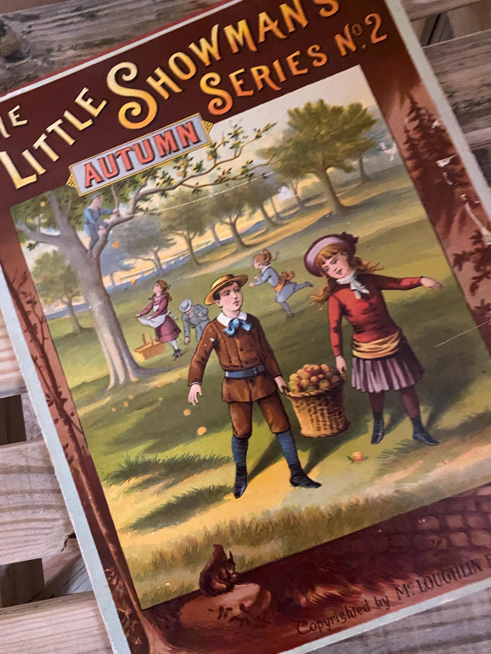 rare-little-showman-s-series-2-autumn-pop-up-book-etsy