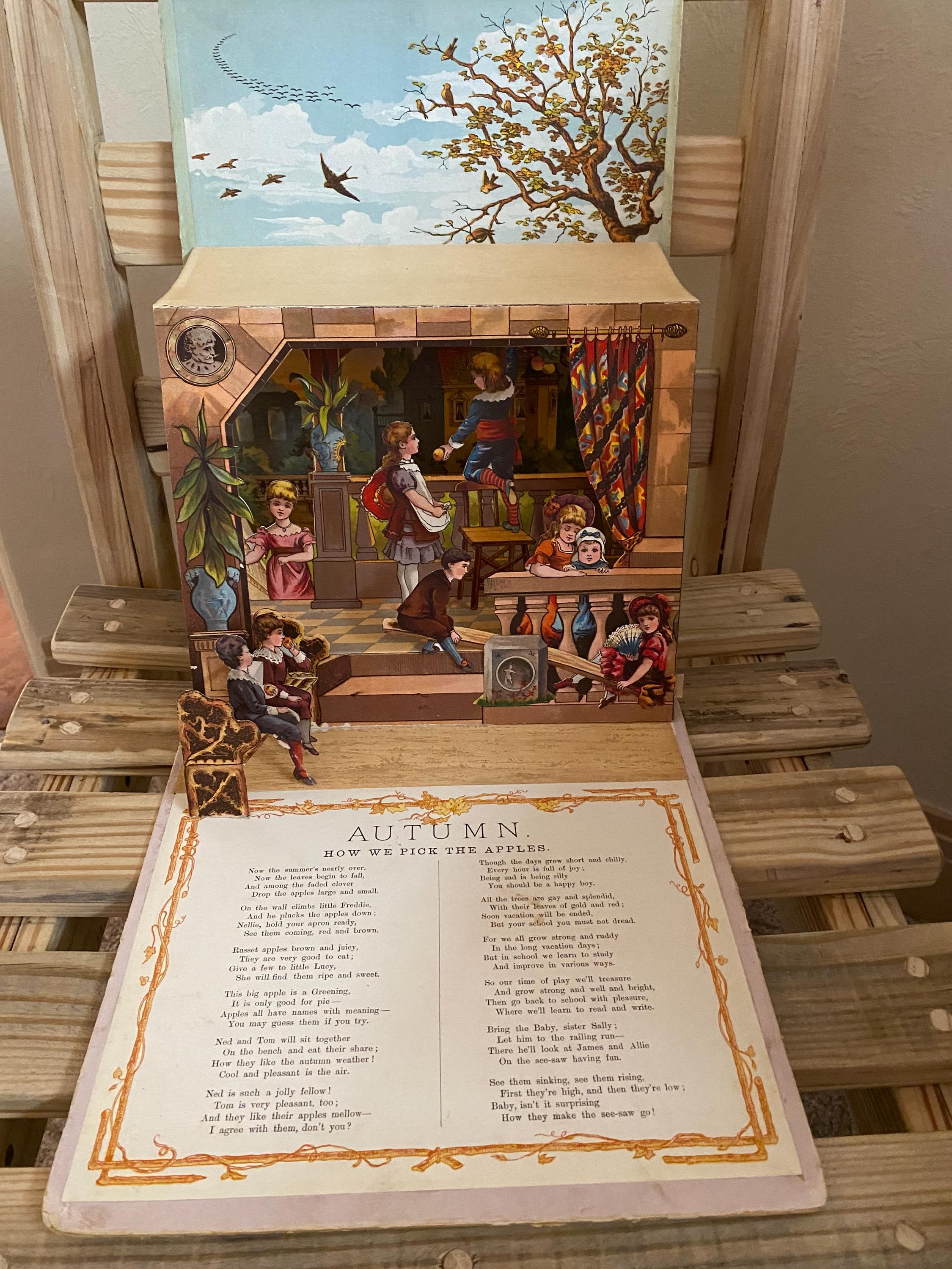 rare-little-showman-s-series-2-autumn-pop-up-book-etsy