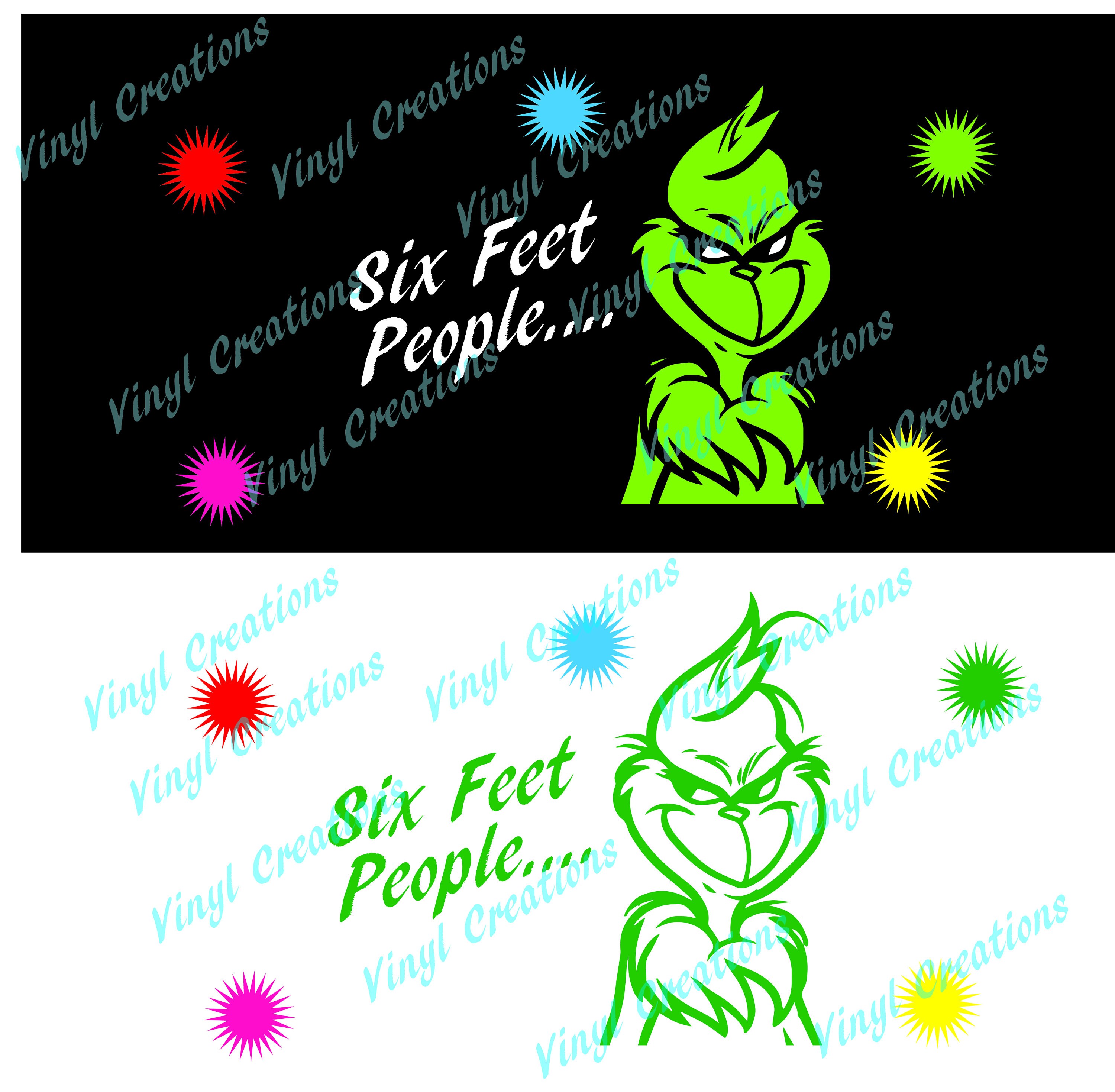 Download The Grinch 6ft People Mask Svg Png Files Cricut Ready Etsy