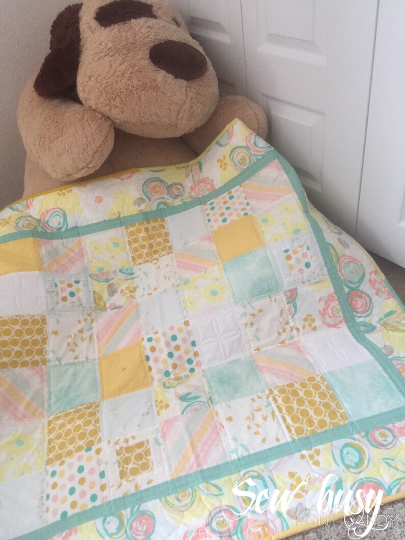 etsy handmade baby blankets
