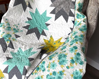 shadowed Stars Quilt