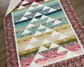 Handmade Quilt, twin size Quilt