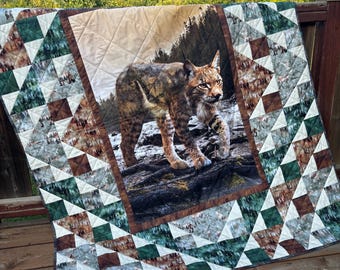 Quilt with Photo Panel