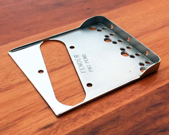 Wilkinson WOT01 54mm Vintage Telecaster Steg Bridge 3 Messing Saitenreiter Für Tele T-Style E