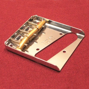 Fender Vintage Style Telecaster Bridge - w/Custom Compensated Saddles