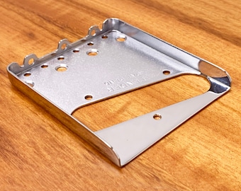 Custom Fender Vintage Telecaster Bridge Plate for use with a Bigsby B5 Vibrato