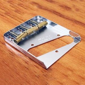 Fender Vintage Telecaster Bridge - w/Custom Compensated Saddles to fit an American Standard