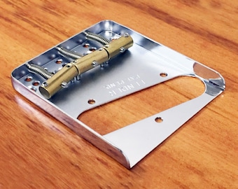 Fender Vintage Telecaster Bridge - w/Custom Compensated Saddles to fit an American Standard