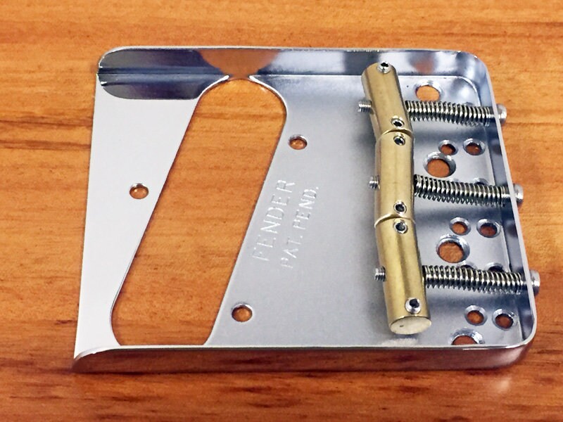 Fender Vintage Telecaster Bridge W/custom Compensated - Etsy