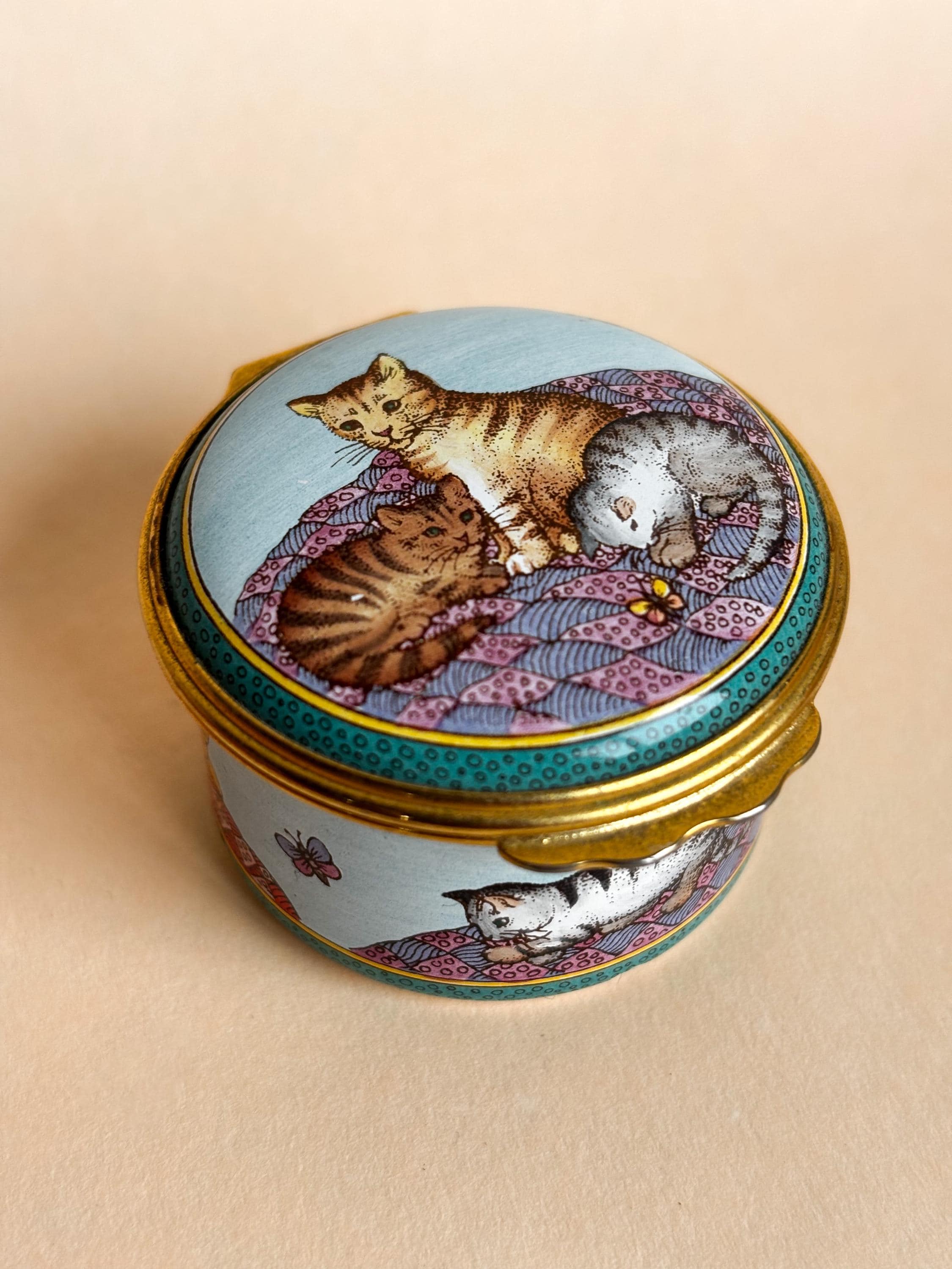 Halcyon Days Enamel Boxes Vintage - Etsy