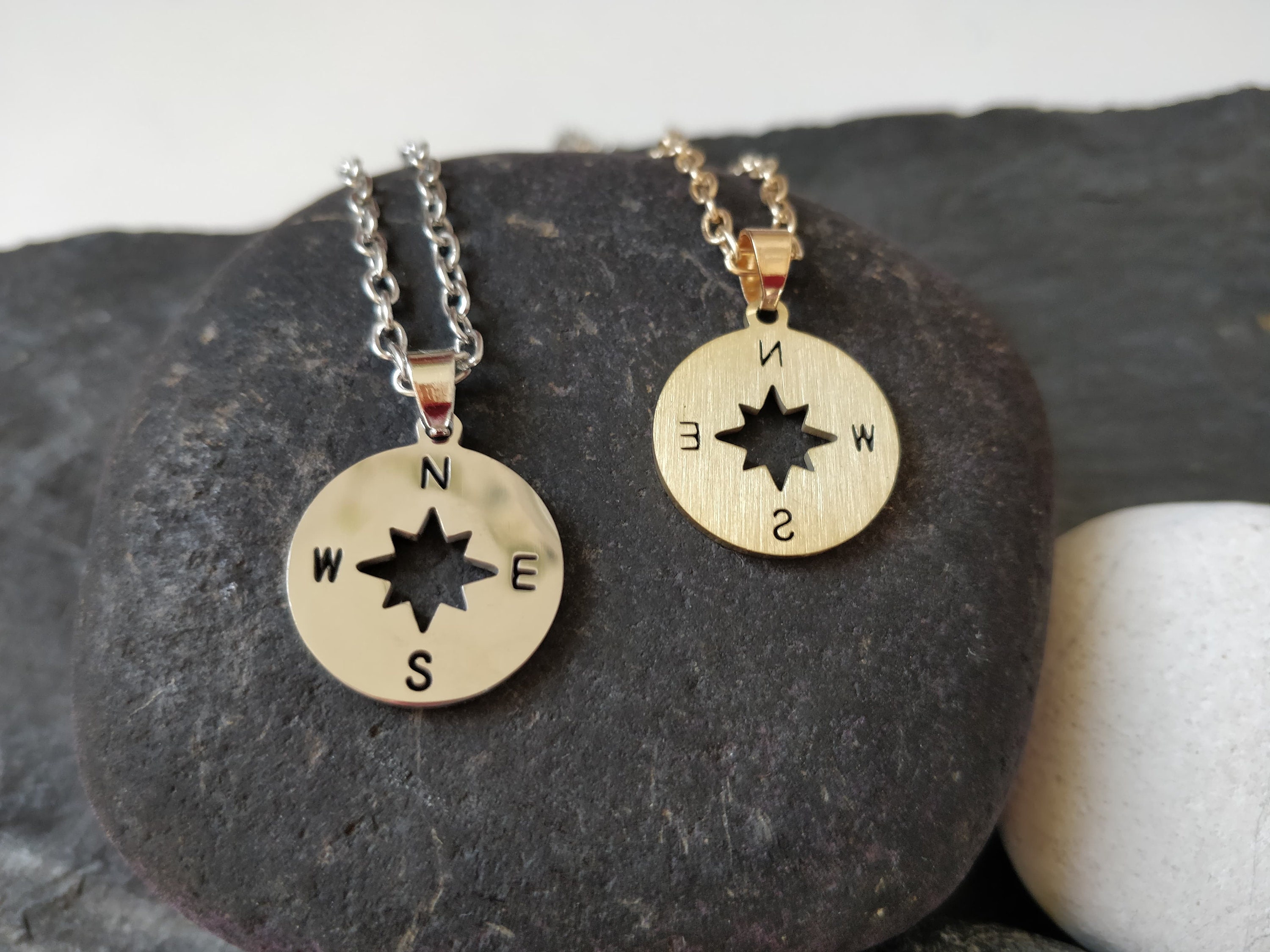 Dual Compass Necklace