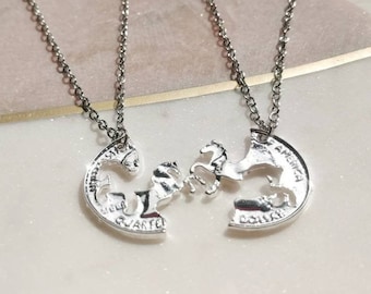 HORSE & WESTERN JEWELLERY JEWELRY GIRLS BEST FRIENDS NECKLACE SET HORSE & WESTERN JEWELLERY JEWELRY GIRLS BEST FRIENDS NECKLACE SET