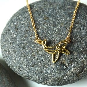 Humpback Whale necklace, Origami necklace, Geometric jewelry, Save the ocean, Sea creature, Blue Ocean animal, Nautical jewelry, Choker gift image 2