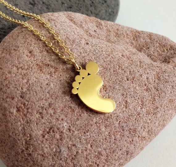 Baby Feet Necklace New Mums Gift New Baby Gift New Mother Gift
