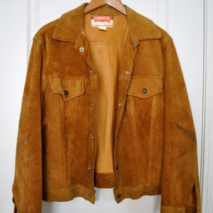 Vintage Levi's Big E Leather Jacket Size 42 - Etsy