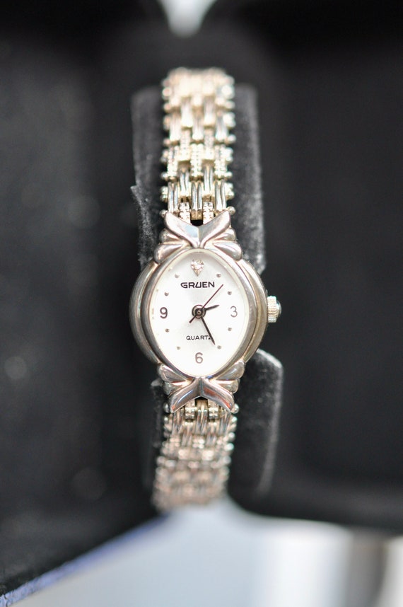 Gruen quartz ladies watch deals