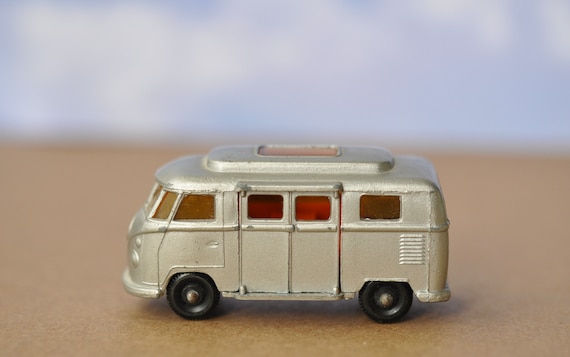 Vintage Matchbox Volkswagen Camper Toy #34 Made in England