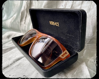 Vintage "Versace" sunglasses case