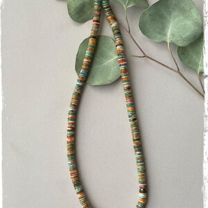 Santo Domingo Ramona Calabaza Necklace Ⅱ Santo Domingo Ramona Calabaza Necklace Ⅱ Santo domingo rare - Gem