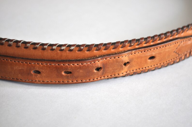 Vintage Torel Leather Belt Men/'s size 40100 Top Grain Cowhide