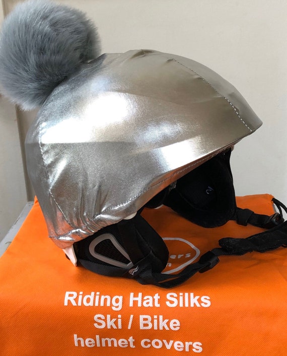 Ski Helmet Pompom Helmet Cover 