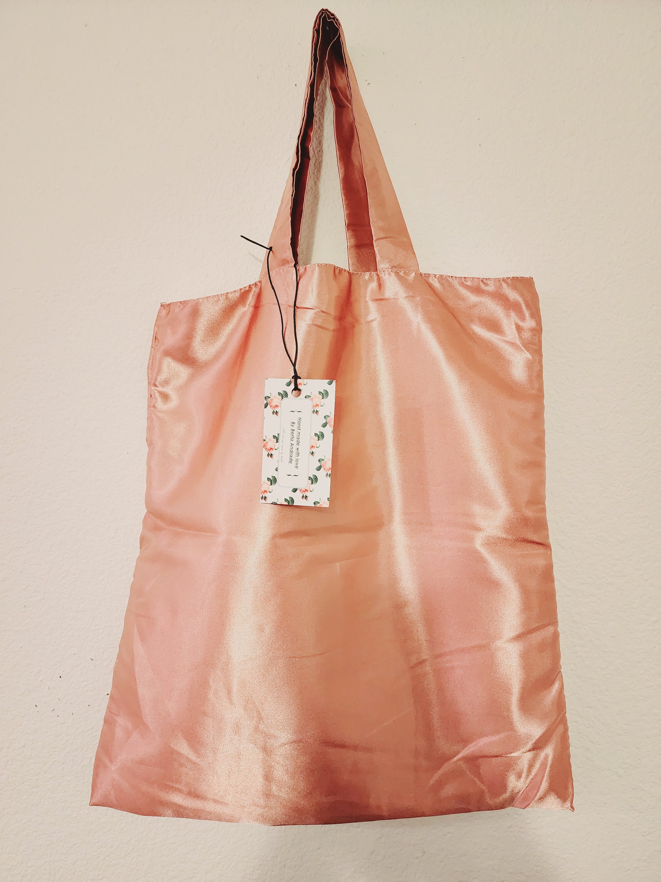 Satin Tote Bag