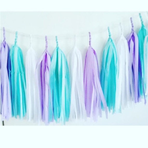 mermaid tassel garland