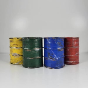 1/18 scale 50 gallon oil drum
