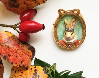 bonbon　HARPO  Rabbit Brooch  ロンハーマン 送料無料】Ron Herman ロンハーマン Rabbit Brooch (Ron Herman