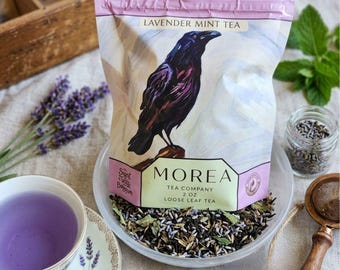 Organic Lavender, Spearmint, Sage, Licorice Root Loose Leaf Tea