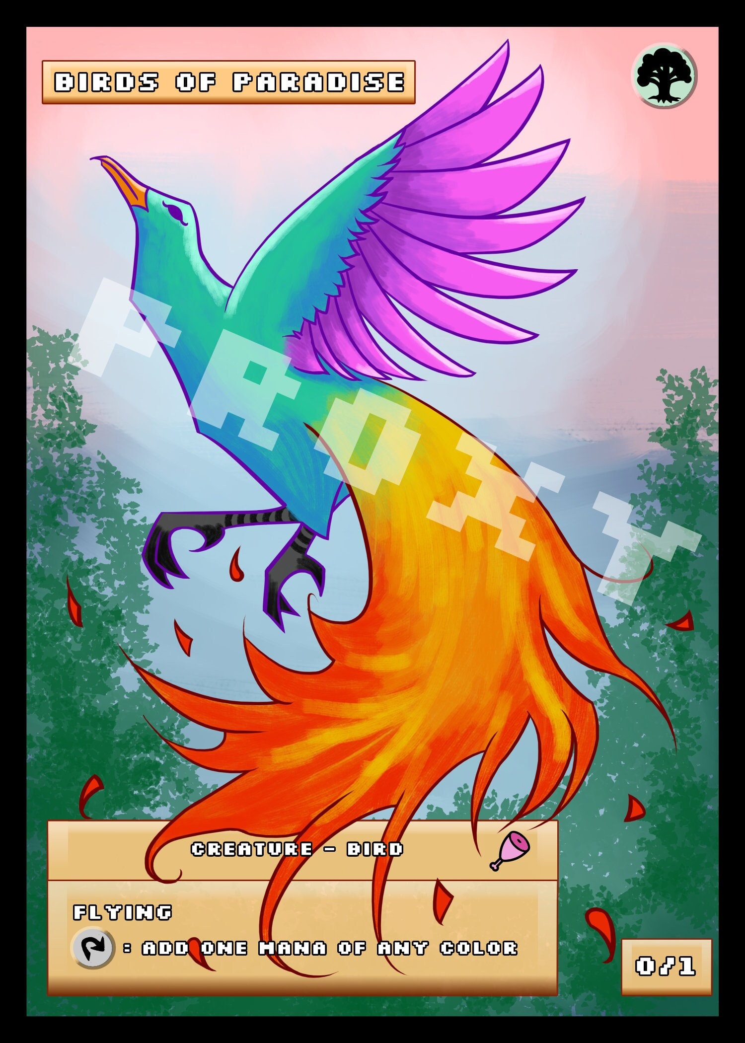 Birds of Paradise Proxy - Etsy