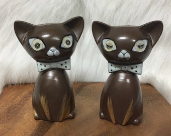Hologram Eyes Kitten Salt & Pepper Shakers